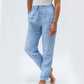 🌸New arrival 40% OFF!🏖️Women's Elastic Waist Cotton Linen Casual Pants