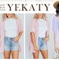 🔥Summer Hot Sale 70％ OFF🏳️‍🌈2025 New Stylish Flowy Short Sleeve Cardigan