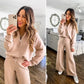 🏆Last day 49% off🏃‍♂️Women's 2 Piece Sets, Casual Long Sleeve Sweat Suits (Just like in the video)