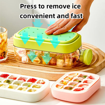🧊Summer Hot Sale 50% OFF🔥Press-To-Cold Ice Cube Mold&Kettle☀️♨️