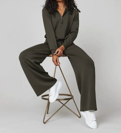 🏆Last day 49% off🏃‍♂️Women's 2 Piece Sets, Casual Long Sleeve Sweat Suits (Just like in the video)