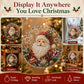 🎅Christmas Pre Sale ￡14.99!!🎄Christmas Pearl Diamond Art Hanging Ornament Kit | Resistant Non-Fading Pearl Beads DIY Handmade Holiday Hanging Decor 🎅💎