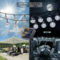 ✨ 50% OFF NOW! 🎀 Waterproof Solar Powered LED Outdoor String Lights – 8 Lighting Modes, Dusk-to-Dawn Sensor & Patio Ready 🌿