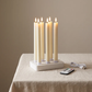 🎃Halloween Deal 50% OFF!🕯️Realistic Flameless LED Taper Candles (6-Pack) – Flickering Glow, Remote & Timer