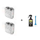 💥Autumn Promotion Bundles🔥Portable Rotary Dual Ring Electric Shaver + Razor Cleaning Liquid