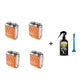 💥Autumn Promotion Bundles🔥Portable Rotary Dual Ring Electric Shaver + Razor Cleaning Liquid