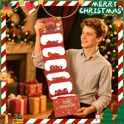 ❄️Summerfresh 50% OFF!🎄Fold-Out Christmas Money Gift Card – Make Cash Feel Like a Real Present