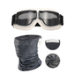 🥽  🏍️ Vintage Helmet Goggles Motorcycle Goggles – UV Protection, Anti-Fog & Adjustable Strap 🛡️