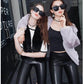 ⏳Limited time 50% discount💥S-shaped PU leather leggings