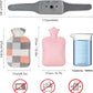 ❄️Summerfresh 50% OFF!🧸Wearable Hot Water Bottle Belt with Plush Cover – 900ml Refillable Heat Wrap