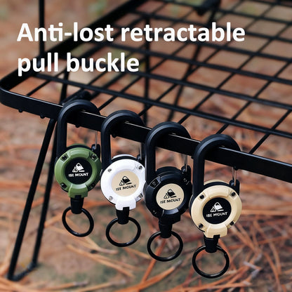 🏆Last Day Buy 1 Get 1 Free🎁3 In 1 New Multifunctional Retractable Pull Reel Carabiner Keychain