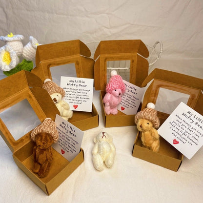 🎁Hot Sale ONLY £7.99 TODAY!!🧸✨Little Bear in Box, My Little Worry Bear