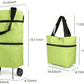 🔥🎁 Buy 2 Get 1 Free!! 🥳💞 50K+ SALES! ⚡🛒 Shopping bag foldable green bag