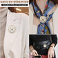 Netherlshop®✨ French Elegant Coat Scarf Buckle (50% discount) – Elegance at your fingertips!