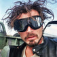 🥽  🏍️ Vintage Helmet Goggles Motorcycle Goggles – UV Protection, Anti-Fog & Adjustable Strap 🛡️