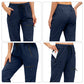 📢📢50% OFF !! ⏰Women's Hiking 5 Zipper Pockets Quick Drying Pants