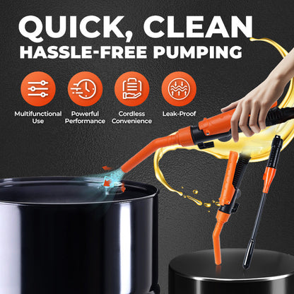 🎃Halloween Deal 50% OFF!⛽Manual Multi-Liquid Siphon Pump – Flexible Fluid Transfer Hose