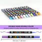 🎨Last Day 49% OFF🔥 Dual Tip Acrylic Paint Pen Marker - 24/48/72 Colors