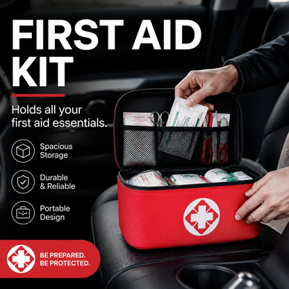 🔥Hot Sale 49% OFF🔥 26-Piece Portable First Aid Kit – for Home, Car, Travel & Camping, Compact 🏥