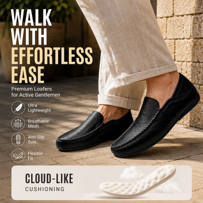 ❄️Summerfresh 60% OFF!👞Men's Leather Loafers – Comfortable Slip-ons with Classic Look for Work, Driving and Daily Use: