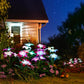 🎄 Solar-Powered Blooming Lily Flowers Lights