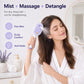 💆‍♀️ LIMITED-TIME 50% OFF! ✨ Electric Spray & Massage Hair Brush – Detangling, Scalp Care, Easy Clean 💦