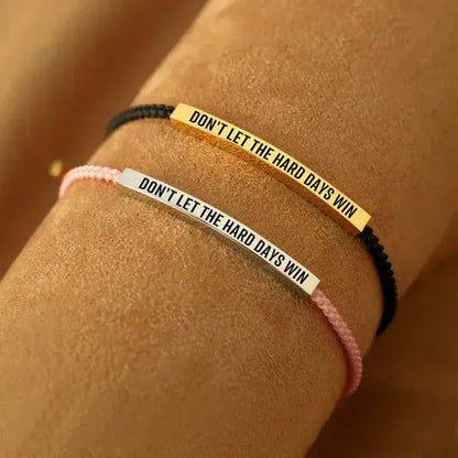 🔥Buy 1 Get 1 Free✨Don't Let The Hard Days Win Bracelet