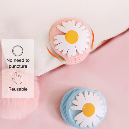 Daisy-shaped Needle-free Quilt Holder, Invisible Anti-slip Corner Clips for Bedding