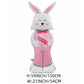 🎁EASTER SALE – £5.99!!🐰🎉3Giant 3D Standing Bunny Balloon Self-Supporting Festive Cheer