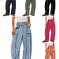 🌞Summer Sale 50% OFF🔥Women's Casual Loose Drawstring Wide-Leg Pants👖