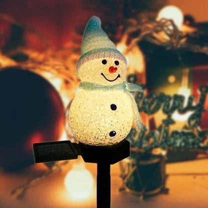 ❄️Early Christmas Sale - Waterproof Solar Snowman Lamp☃️