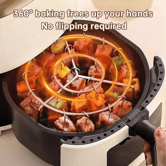 🥩Air Fryer Barbecue Grill Vertical Kebab Grill + Free Heat-Resistant Gloves🍤