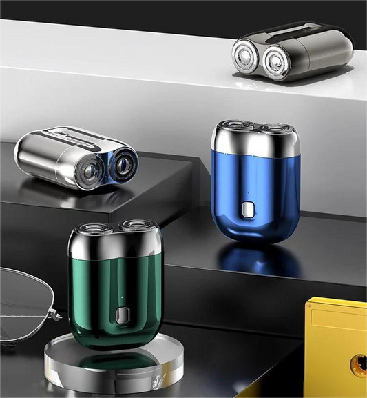 🎁Buy 1 Get 1 Razor Cleaning Liquid Free ⏳Men's Mini Razor Rechargeable Waterproof Compact Electric Razor