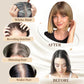 🔥2025 Hot Sale🔥Natural Hair Toppers with Bangs for Women🛒BUY 2 FREE SHIPPING