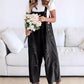 💖LAST DAY SALE 50% OFF💖Women's Cute Casual Button Jumpsuit Ripped Denim Overalls