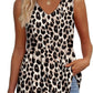 🔥 Last Day Special Price :￡12.99!!👚Women's Print Flowy Sleeveless V Neck Peplum Tank Tops