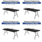 ❄️Summerfresh 50% OFF!🏠Stretch Fabric Table Cover – Waterproof & washable!