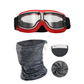 🥽  🏍️ Vintage Helmet Goggles Motorcycle Goggles – UV Protection, Anti-Fog & Adjustable Strap 🛡️