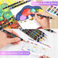 🎨Last Day 49% OFF🔥 Dual Tip Acrylic Paint Pen Marker - 24/48/72 Colors