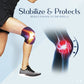 🎃Halloween Deal 50% OFF!🦵Breathable Stabilising Knee Support – Dual Side Springs & Adjustable Compression