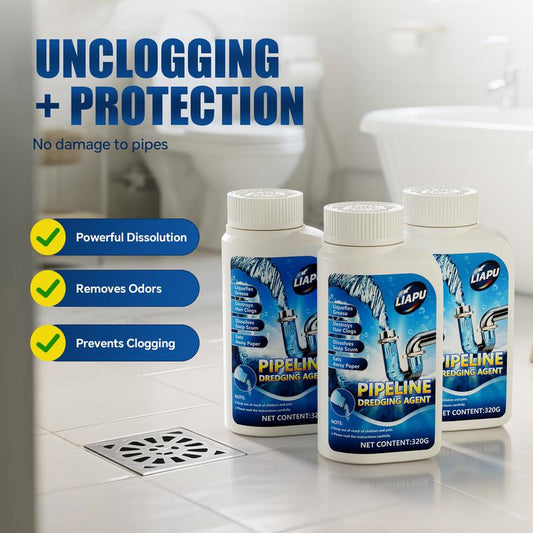 ⏳ LAST DAY SALE ONLY ￡10.99!!🔥DrainFlow Pro Powerful household safety grade oil pipe, drain cleaner,sewer, bathroom unblocker
