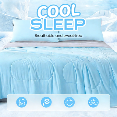 Cool Summer Blanket ❄️ Lightweight & Breathable for Hot Nights