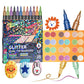🎃Halloween Deal 50% OFF!🎨Glitter Effect Brush Markers: Create Sparkling Art Smoothly