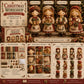 🎁Last Day:50% OFF🧵 Tiny Worlds Collection – Patchwork DIY Kit Series