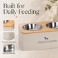 📢📢50% OFF !! ⏰Stainless Steel Detachable Double Pet Bowl