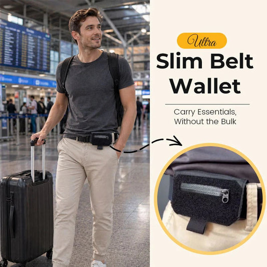 💳Slim Belt Wallet — Zero Bulk For Your Everyday Carry