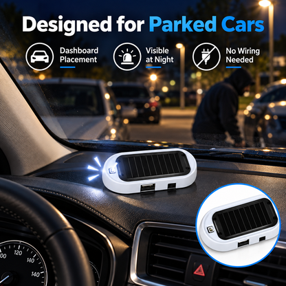 🎃Buy 1 Get 2 Free!🚗Solar Car Security Indicator Light – Wireless Automatic Flashing LED