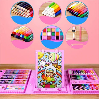 🎨 50% OFF HOT PROMOTION! ✨ Deluxe 6-in-1 Art Creativity Set - Includes Drawing Tools & 12 Colors for Kids' Creative Development 🧑‍🎨🌟