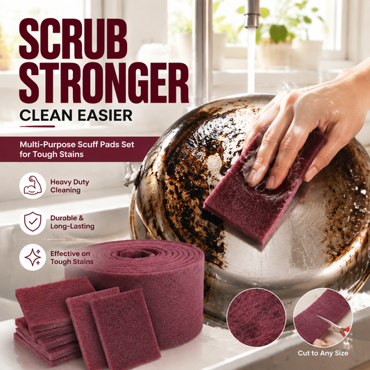 📢📢50% OFF !! ⏰Multi-Purpose Scuff Pads Set for Tough Stains