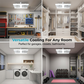 💡 LIMITED-TIME 50% OFF! ✨ 2-in-1 LED Ceiling Fan Light – Dual Cooling, Ultra Bright, Tool-Free Install 🌀
